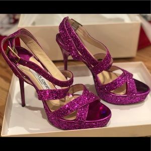 Jimmy Choo Vamp Heels sz 37 - Orchid